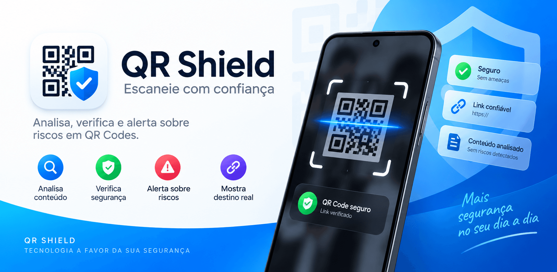 QR Shield - Interface e Recursos